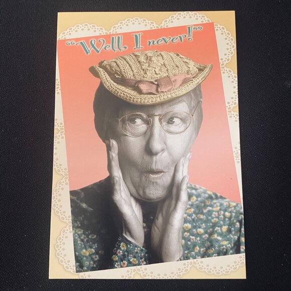 Bundle Combo Leanin' Tree Greeting Card & Magnet Set Beverly Hillbillies Granny - Picture 2 of 12